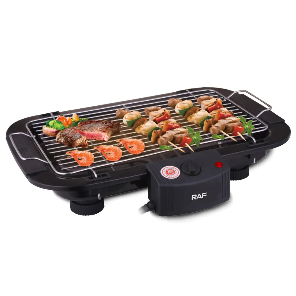 Electric BBQ Grill for Home & Outdoor Cooking