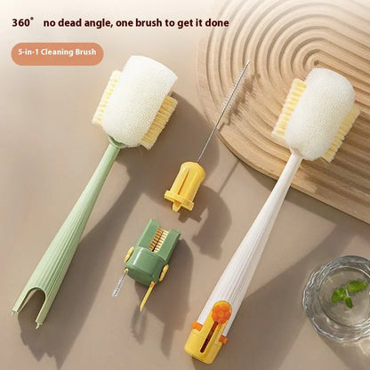 5-in-1 Multi-Purpose Cup Cleaning Brush