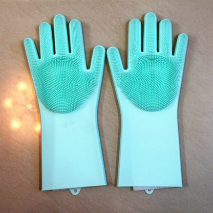 Silicone Cleaning & Dishwashing Gloves