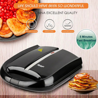 European Standard Breakfast Sandwich Maker – Panini & Toast Press Appliance