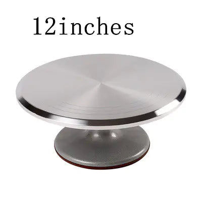 Rotating Tray Display Stand for Birthday Cake Baking