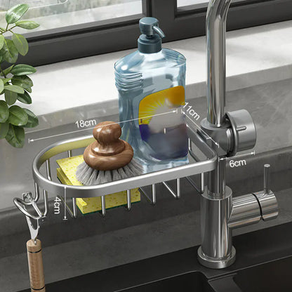 Multifunctional Kitchen Faucet Storage Rack