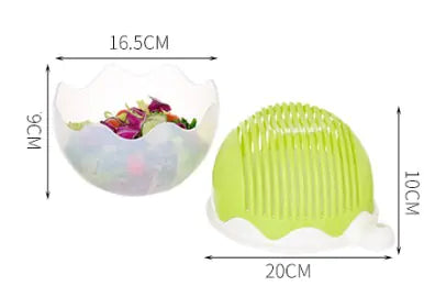 Salad Cutter Bowl Vegetable Slicer