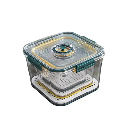 Square PET Freezer Storage Box Set for Kitchen