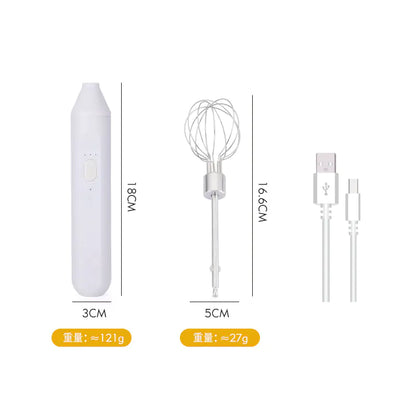 Electric Hand Mixer for Cake and Coffee Frothing