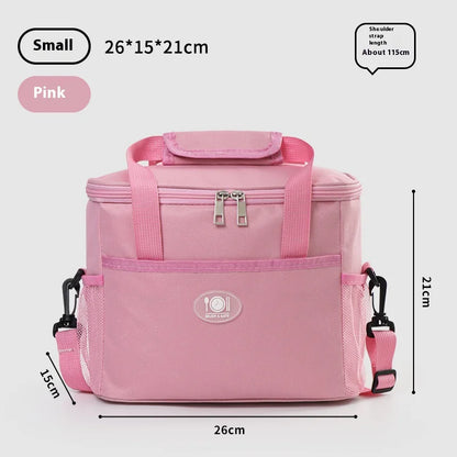 Thickened Waterproof Lunch Bag – Insulated, Leak-Proof, Reusable Lunch Tote for Work, School & Travel