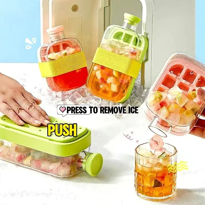Instant Ice Maker & Cooling Cup with Straw