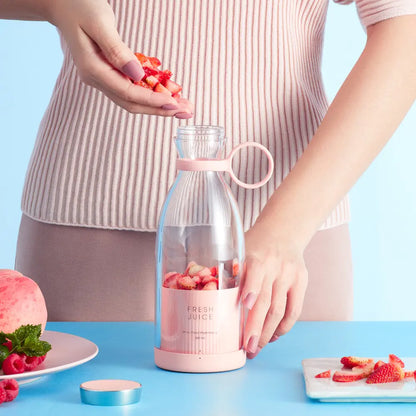 Mini Electric Juicer Blender