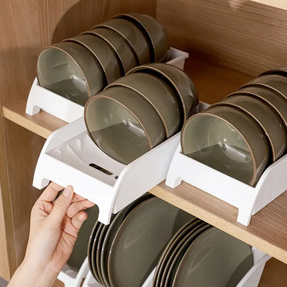 Multifunctional Kitchen Shelves for Dishes and Cutlery