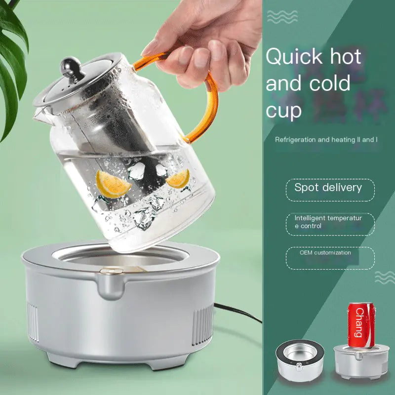 Smart USB Heating and Cooling Cup Mat for Desktops