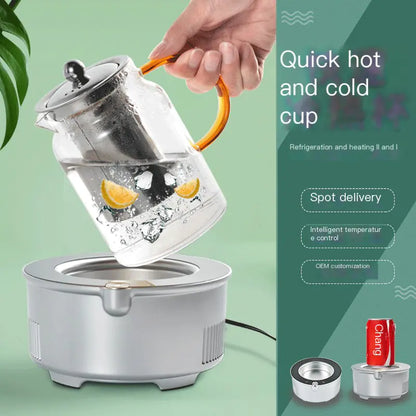 Smart USB Heating and Cooling Cup Mat for Desktops