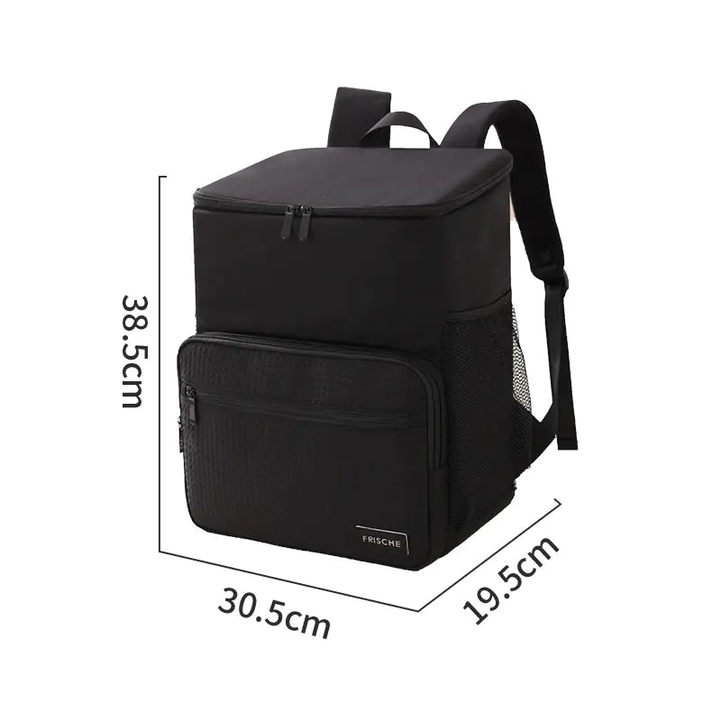Deluxe Insulated Double Shoulder Lunch Bag