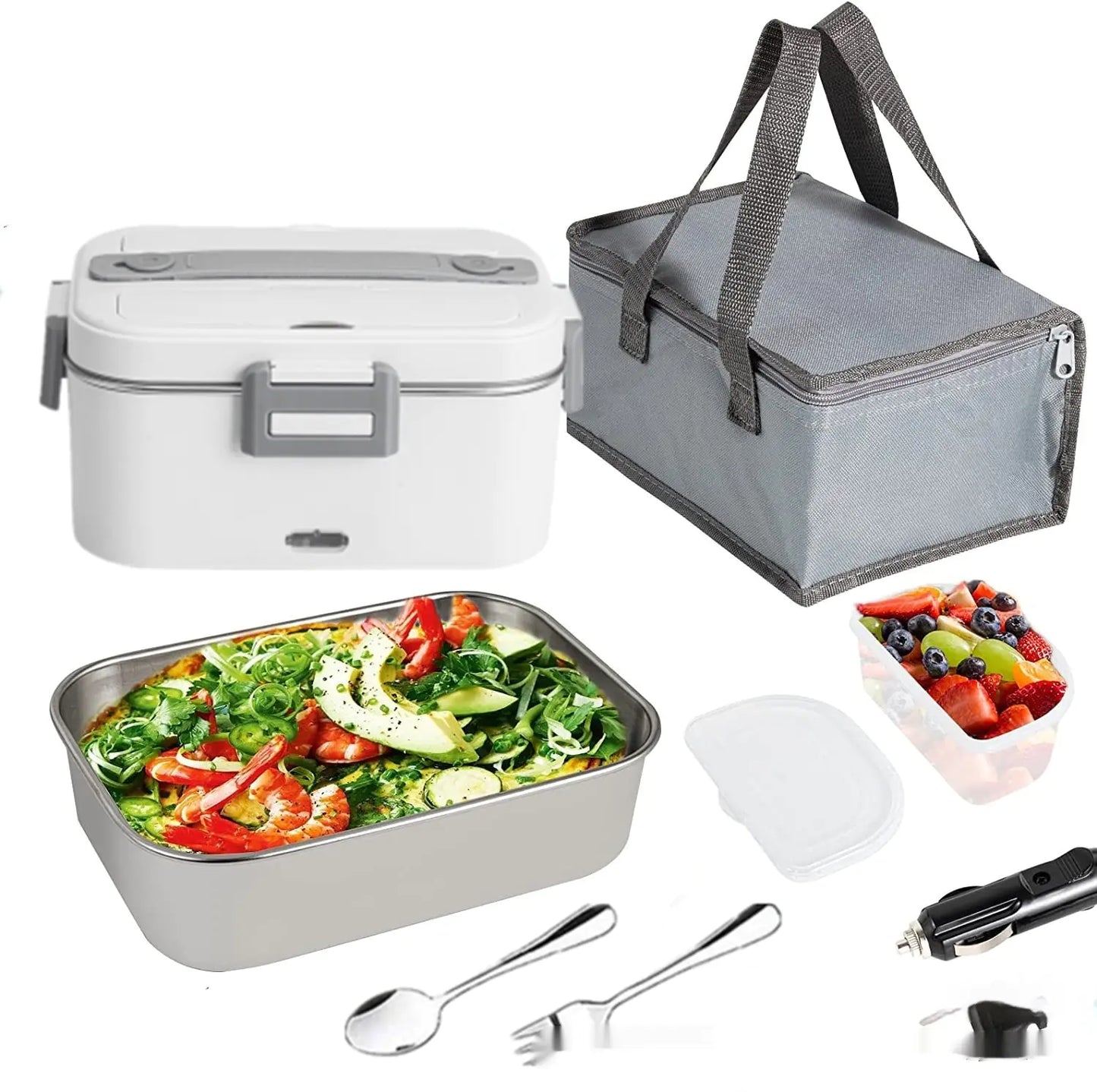 75W Electric Lunch Box Portable Car & Home Heating