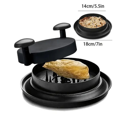 Chicken Mincer Grinder with Handle and Non-slip Base