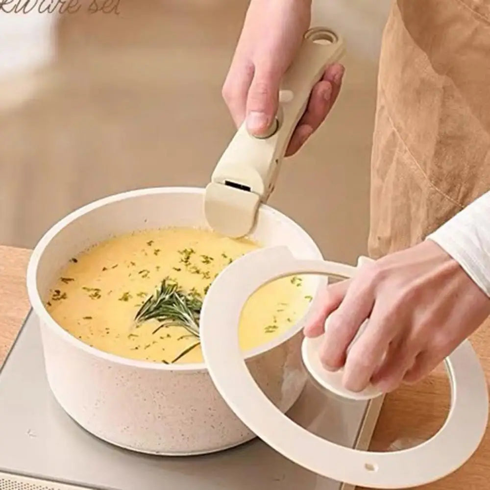 Detachable Cookware Handle Removable Pot Handle Universal Cookware Household Kitchen Gadget Portable Outdoor Camping Tool