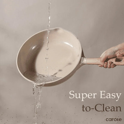 Premium Nonstick Ceramic Skillet Induction Frying Pan Toxin Free Easy Clean Heavy Duty Cookware Chef Pan Suitable All Stoves