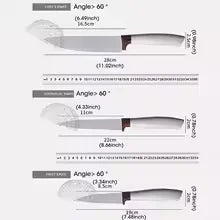 19-Piece Kitchen Knife Set with Knife Holder – Professional High Carbon Stainless Steel Cooking Knives