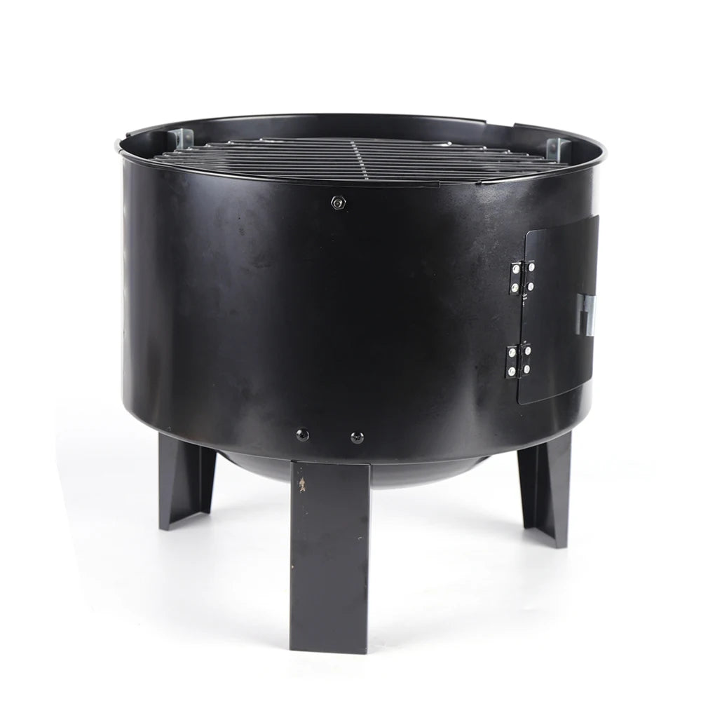 BBQ Smoker Oven Charcoal Smoker Smoker Cabinet Smoker Bin Thermometer For Outdoor Barbecue Meat Food