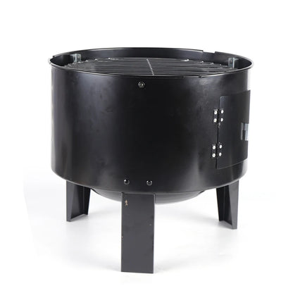 BBQ Smoker Oven Charcoal Smoker Smoker Cabinet Smoker Bin Thermometer For Outdoor Barbecue Meat Food