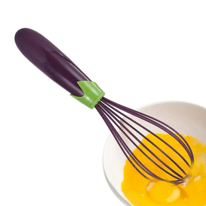 Heat-Resistant Silicone Whisk – Non-Stick Safe Balloon Egg Whisk for Mixing, Beating & Blending, Durable Kitchen Beater Tool
