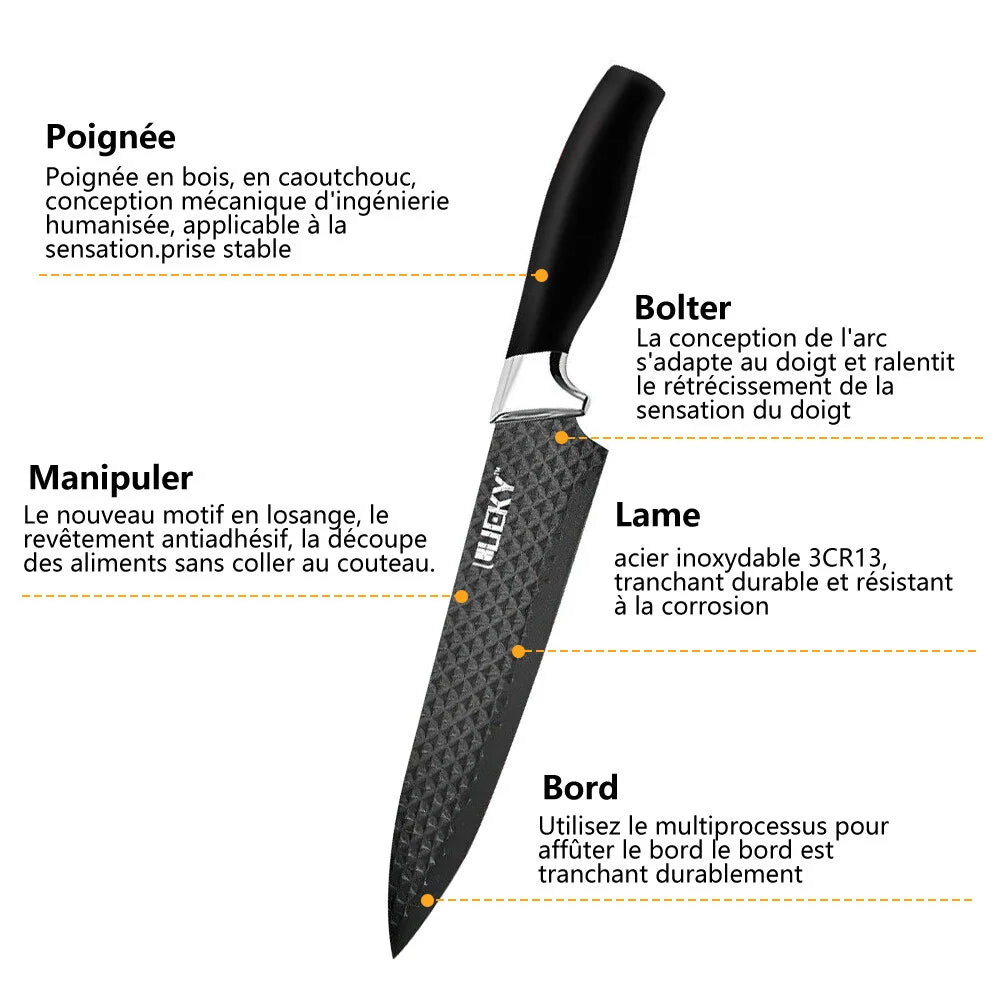 MDHAND High Carbon Stainless Steel Knives Handmade Forged Cleaver Chef Butcher Kitchen Knife Wood Handle Chef Knife Cooking Tool