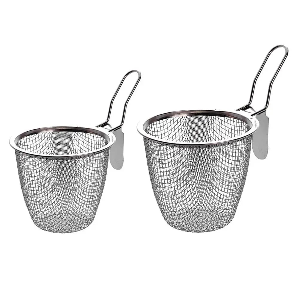 Durable Stainless Steel Mesh Strainer Spoon – Hot Pot, Frying, Noodles Scoop