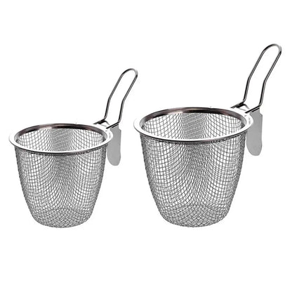 Durable Stainless Steel Mesh Strainer Spoon – Hot Pot, Frying, Noodles Scoop