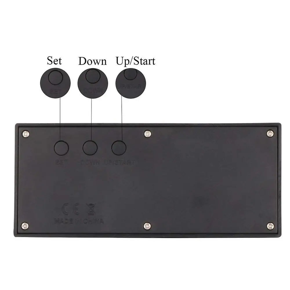 999 Days Countdown Clock – LCD Digital Event Timer for Kitchen, Weddings, Retirement, Labs, Cooking & Plant Watering Reminders