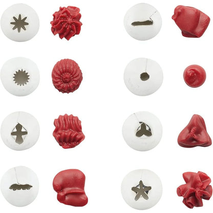 Professional 22-Piece Icing Set – Stainless Steel Nozzles & Cutters with Storage Box | Durable, Easy-Clean, Dishwasher-Safe Baking Decor Kit