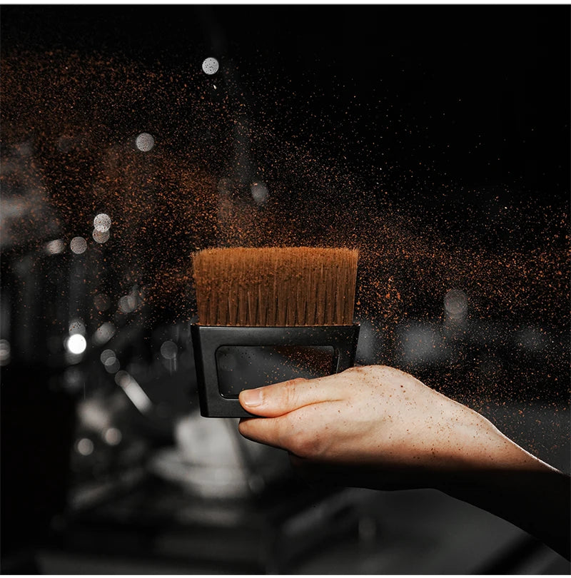 MHW-3BOMBER Coffee Bar Brush Magnetic Storage Dustpan & Brush Set Portable Cleaning Brush with Handle Kitchen Bar Cleaning Tools