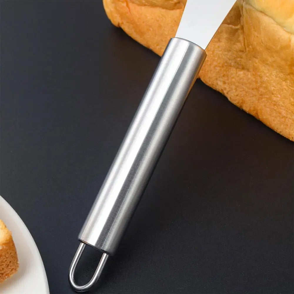Stainless Steel Butter Spreader Kitchen Knives Stainless Steel Spreader Charcuterie Utensils For Kitchen Gadget For Cheese Jam