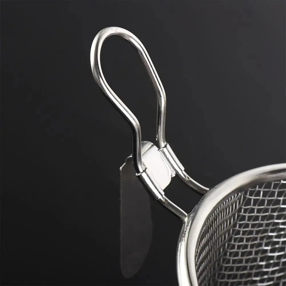 Durable Stainless Steel Mesh Strainer Spoon – Hot Pot, Frying, Noodles Scoop
