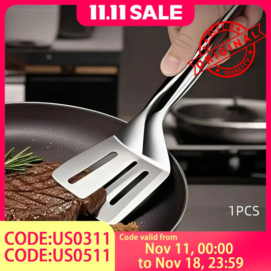 Heavy Duty Steak Tongs – Thanksgiving Turkey Flipper & Holiday Grill Tool | Durable Metal Meat Turner for BBQ, Roasting & Cooking