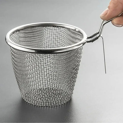 Durable Stainless Steel Mesh Strainer Spoon – Hot Pot, Frying, Noodles Scoop