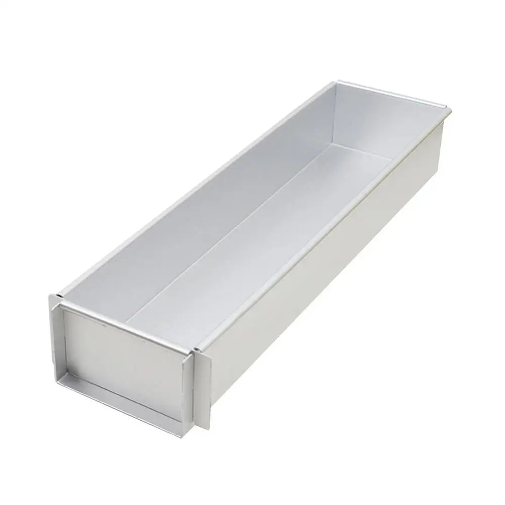 Tiramisu Cake Mold Rectangle Cake Pan Aluminum Alloy Tiramisu Dessert Making Molds Baking Professional Tool Kitchen Accessories