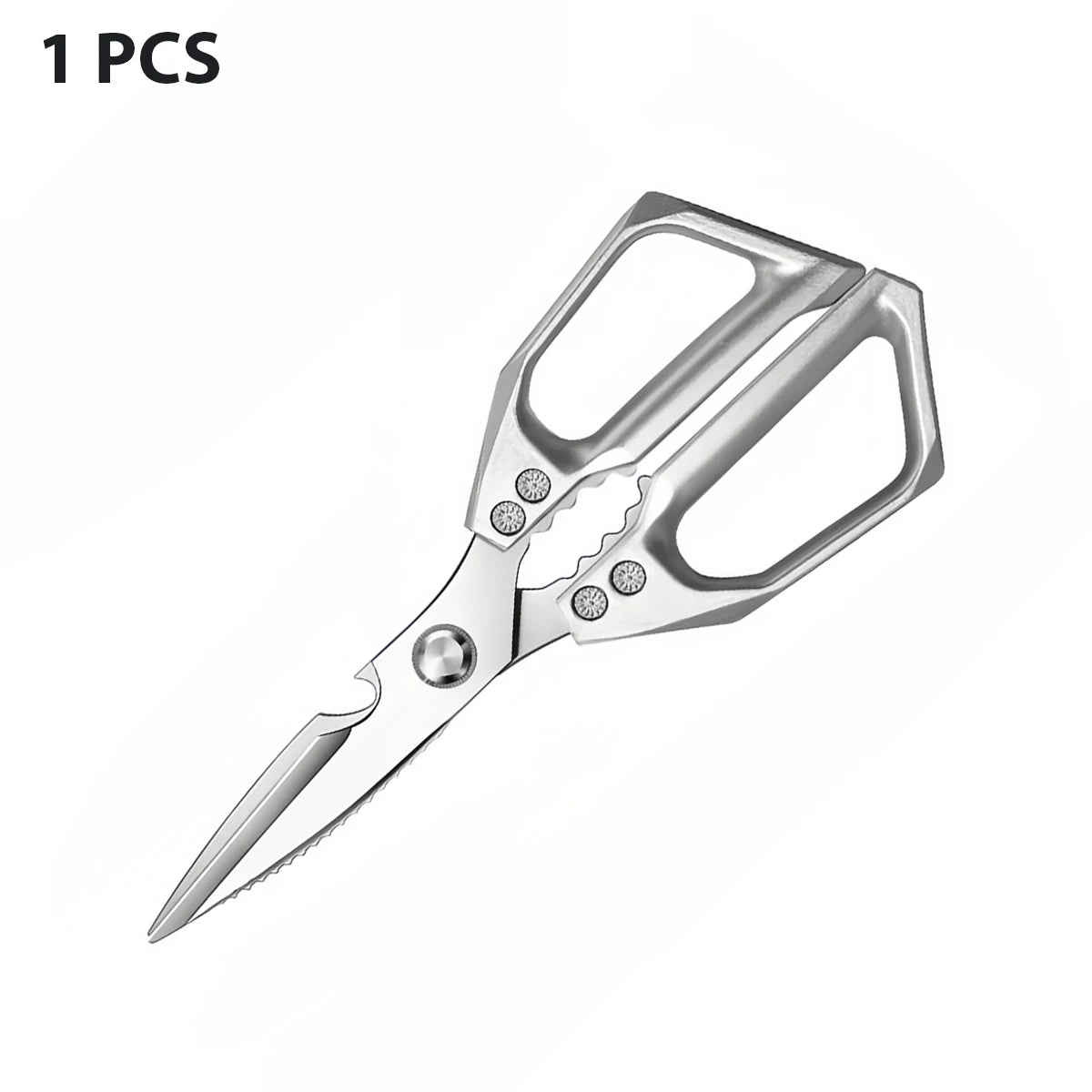 Stainless Steel Kitchen Shears Multifunctional Stainless Steel Kitchen Tools Cutting Vegetables Meat Fish Food Scissors