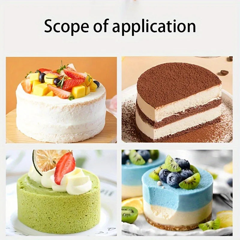 3-Piece Stainless Steel Cake Lifter Set – Triangle Slicing Server, Layer Separator & Transfer Tool for Even Portions, Non-Scratch Baking Utensils