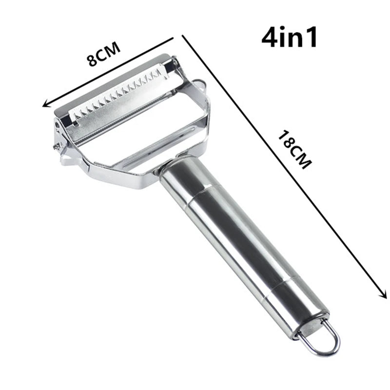 14-in-1 Multifunctional Vegetable Chopper – Food Grater, Slicer, Dicer & Cutting Machine with Handle for Fast Kitchen Prep