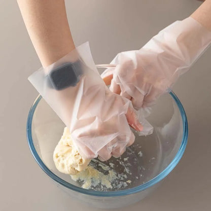 Disposable TPE Gloves  - Clear Oil-Resistant Food Handling Gloves for Cooking, Cleaning, Meals, Latex-Free & Powder-Free