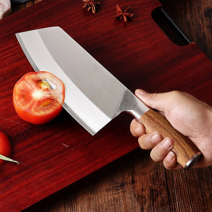 MDHAND Meat Cleaver Knife Forged Stainless Steel Professional Chinese Chef Knife Meat Vegetable Chopping Kitchen Knives