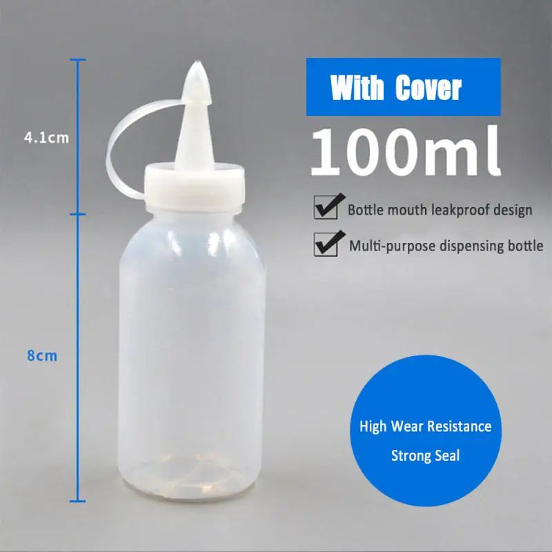 Durable Tip Oiler Versatile Water Bottle Thickened Plastic Precision Application Plastic Bottle Water Bottle For Oil Outlet