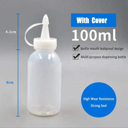 Durable Tip Oiler Versatile Water Bottle Thickened Plastic Precision Application Plastic Bottle Water Bottle For Oil Outlet