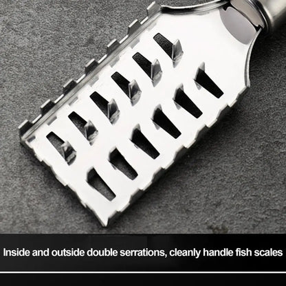 Fish Scale Remover Knife Picking shrimp thread Stainless Scaler for Fish Cleaning Tools Fish Skin Brush Tongs Kitchen Tweezers