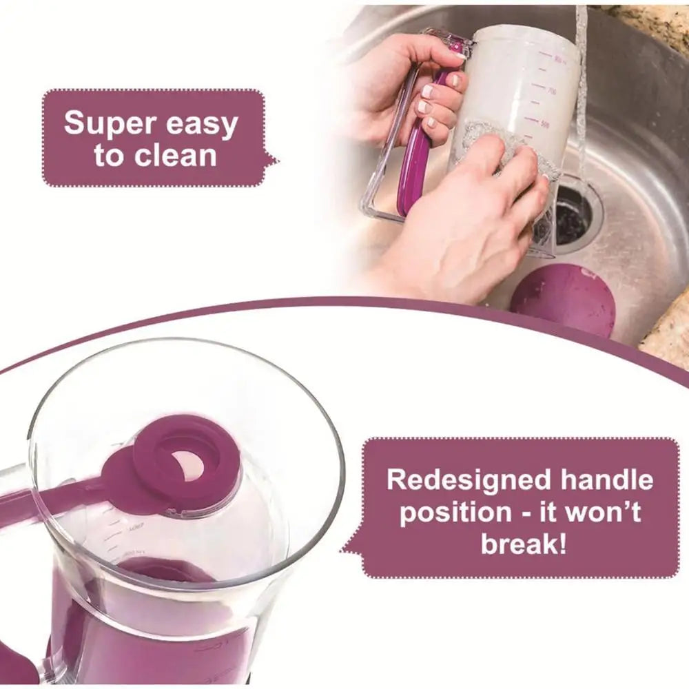 Hand-Held Batter Dispenser Pancake Batter Dispenser Batter Separator Bakeware For Cupcakes Waffles Pancakes Baking Supplies
