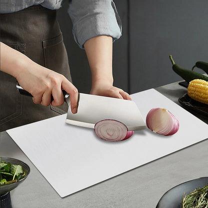 Extra Large Stainless Steel Chopping Boards, Heavy Chopping Board for Kitchen, Pastry Tips for Meat, Vegetables