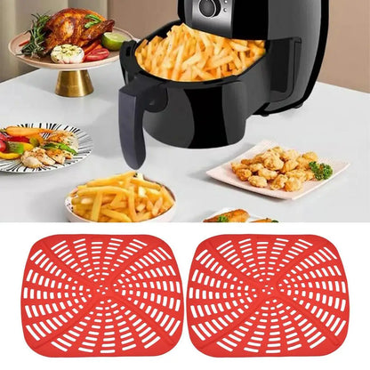 Silicone Mat For Oven Reusable Silicone Liners Food-Grade Silicone Mat For Ninja Ag301 Non-stick Heat Resistant Accessories