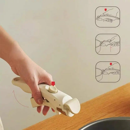 Detachable Cookware Handle – Universal Removable Pot & Pan Grip for Home or Camping