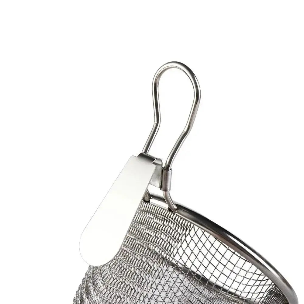 Durable Stainless Steel Mesh Strainer Spoon – Hot Pot, Frying, Noodles Scoop