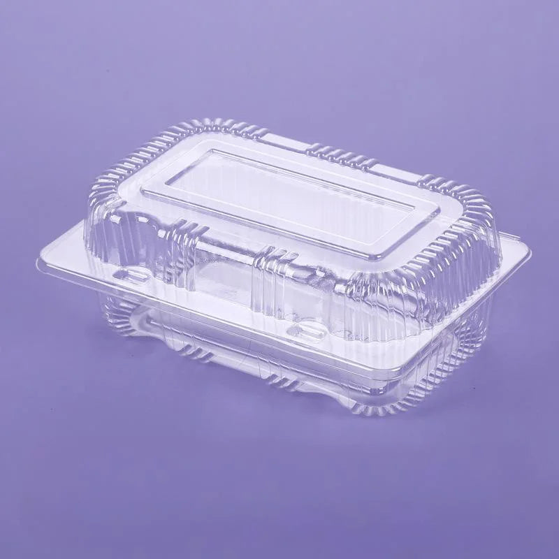 50 & 100 Pack Disposable Pastry Boxes - Super Bowl Dessert Containers for Cupcakes & Cookie Gifting