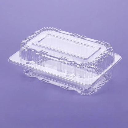 50 & 100 Pack Disposable Pastry Boxes - Super Bowl Dessert Containers for Cupcakes & Cookie Gifting